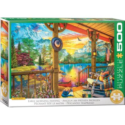 Eurographics Ochtendvissen Puzzel - 500 Stuks Eurographics Ochtendvissen Puzzel - 500 Stuks