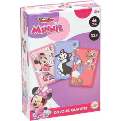 Creative Craft Group Minnie mouse kwartet - 32 kaarten Multi kleuren Creative Craft Group Minnie mouse kwartet - 32 kaarten Multi kleuren