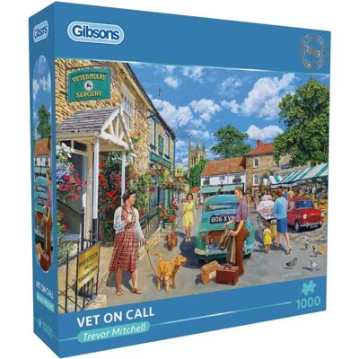 Gibsons Vet on call puzzel 1000 stukjes Gibsons Vet on call puzzel 1000 stukjes