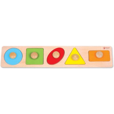 Classic World puzzel voor kinderen leren vormen, kleurenfiguren 7 st. Classic World puzzel voor kinderen leren vormen, kleurenfiguren 7 st.