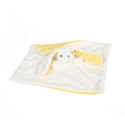 Bigjigs - Konijn Plush Comforter - Veelkleurig - Plush comforter Bigjigs - Konijn Plush Comforter - Veelkleurig - Plush comforter