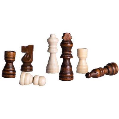 Clown Games - schaakstukken - hout fsc Clown Games - schaakstukken - hout fsc