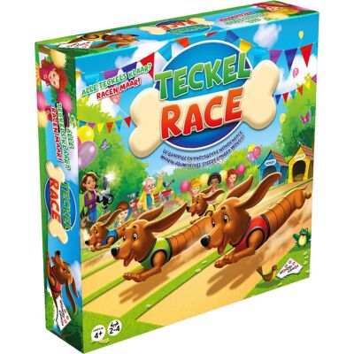 Identity Games Teckelrace - kinderspel - grappig en knotsgek hondenrace spel Meerkleurig Identity Games Teckelrace - kinderspel - grappig en knotsgek hondenrace spel Meerkleurig