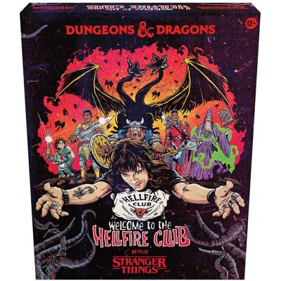 Wizards Of The Coast Stranger things: welcome to the hellfire club dungeons & dragons-avonturenspel 3-5 spelers vanaf 12 jaar bevat 4 d&d-avonturen en -accessoires Wizards Of The Coast Stranger things: welcome to the hellfire club dungeons & dragons-avonturenspel 3-5 spelers vanaf 12 jaar bevat 4 d&d-avonturen en -accessoires