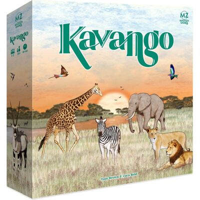 Asmodee bordspel kavango - educatief natuurspel zuidelijk afrika. Asmodee bordspel kavango - educatief natuurspel zuidelijk afrika.