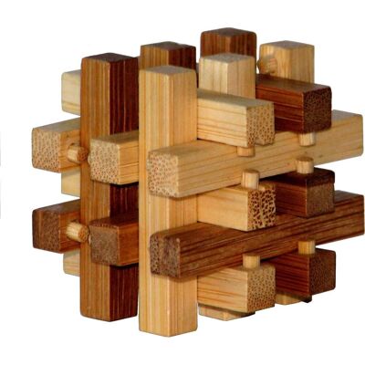 Eureka! 3D Bamboe Brein Puzzel Slide - Puzzel Eureka! 3D Bamboe Brein Puzzel Slide - Puzzel
