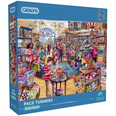Gibsons legpuzzel page turners 1000 stukjes nostalgie. Gibsons legpuzzel page turners 1000 stukjes nostalgie.