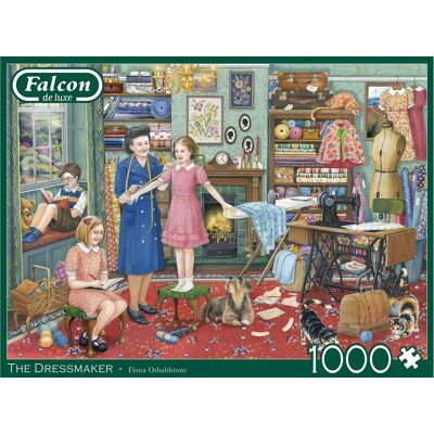 Falcon de luxe The Dressmaker Puzzel - 1000 Stukjes Falcon de luxe The Dressmaker Puzzel - 1000 Stukjes