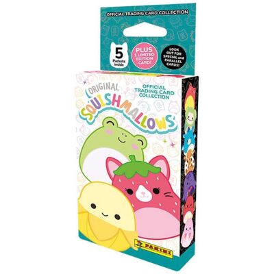 Panini - squishmallows trading cards - ecoblister - 5 packs Panini - squishmallows trading cards - ecoblister - 5 packs