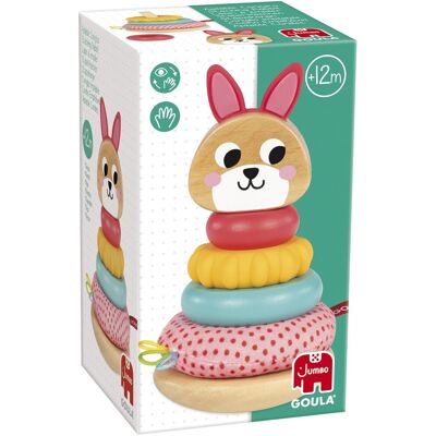 Goula Jumbo - - stacking rabbit - educatief spel Goula Jumbo - - stacking rabbit - educatief spel