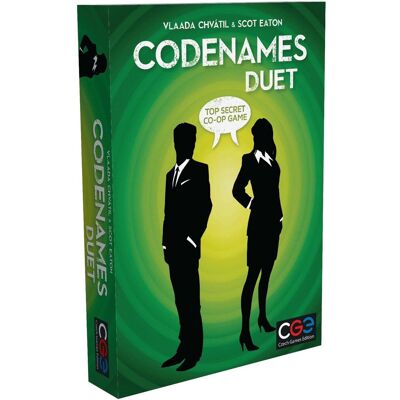 Asmodee Czech games codenames duet - coöperatief bordspel voor 2 spelers Asmodee Czech games codenames duet - coöperatief bordspel voor 2 spelers