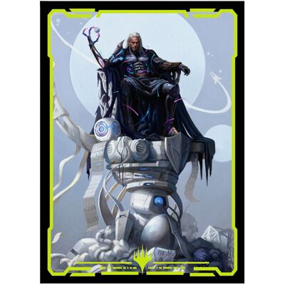 Ultra Pro - magic: the gathering - edge of eternities - tezzeret; cruel captain 100 standard sized card sleeves pack in clear box (63 x 89 mm) - uk Ultra Pro - magic: the gathering - edge of eternities - tezzeret; cruel captain 100 standard sized card sleeves pack in clear box (63 x 89 mm) - uk
