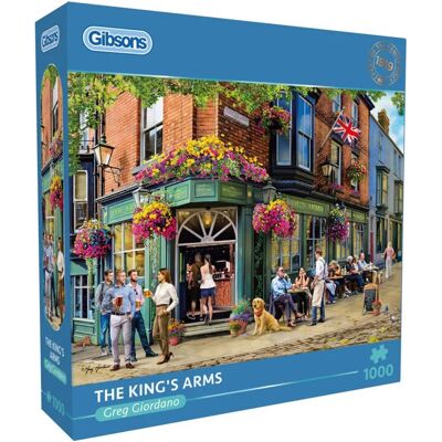 Gibsons The king's arms puzzel 1000 stukjes Gibsons The king's arms puzzel 1000 stukjes