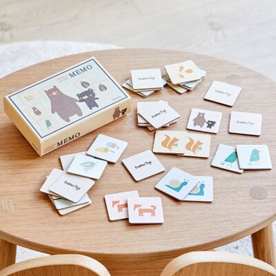 Barbo Toys Little Woodies Memo - Dieren geheugen spel Barbo Toys Little Woodies Memo - Dieren geheugen spel