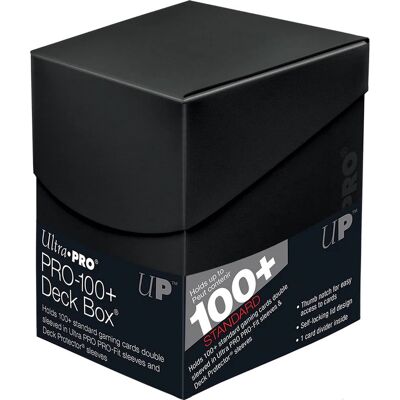 Ultra Pro - eclipse pro 100+ deck box - zwart Ultra Pro - eclipse pro 100+ deck box - zwart