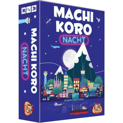White Goblin Games - machi koro nacht - familiespel - 2 tot 4 spelers - 30 minuten - vanaf 8 jaar Multi kleuren White Goblin Games - machi koro nacht - familiespel - 2 tot 4 spelers - 30 minuten - vanaf 8 jaar Multi kleuren