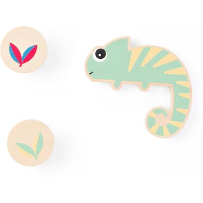 BS Toys - kameleon kleurenjacht - educatief spel - kleurherkenning & reactiespel - vanaf 4 jaar Multi kleuren BS Toys - kameleon kleurenjacht - educatief spel - kleurherkenning & reactiespel - vanaf 4 jaar Multi kleuren