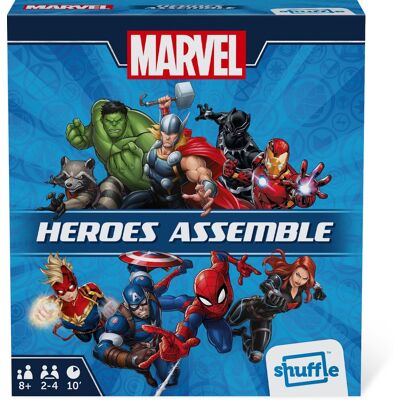 Fournier Marvel Heroes Assemble Kaartspel - Bordspel Fournier Marvel Heroes Assemble Kaartspel - Bordspel