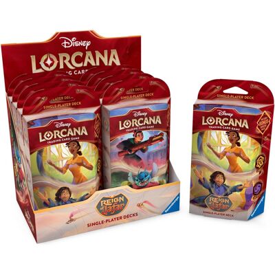 Disney Lorcana - Doos met 8 starterdecks - Reign of Jafar (hoofdstuk 8) Disney Lorcana - Doos met 8 starterdecks - Reign of Jafar (hoofdstuk 8)