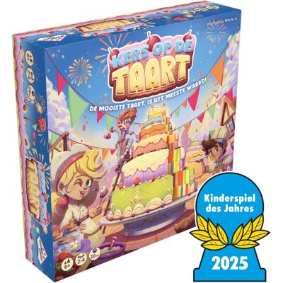 Identity Games Kers op de taart bordspel Multi kleuren Identity Games Kers op de taart bordspel Multi kleuren
