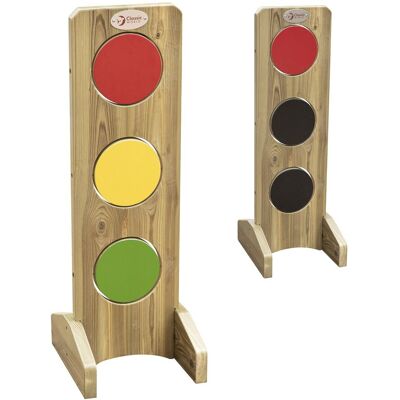 Classic World houten verkeerslicht educatief speelgoed verkeersregels. Multi kleuren Classic World houten verkeerslicht educatief speelgoed verkeersregels. Multi kleuren