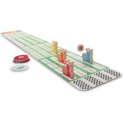BS Toys slakkenrace - bordspel - tafelspel - educatief speelgoed - fsc hout - geschikt vanaf 4 jaar BS Toys slakkenrace - bordspel - tafelspel - educatief speelgoed - fsc hout - geschikt vanaf 4 jaar