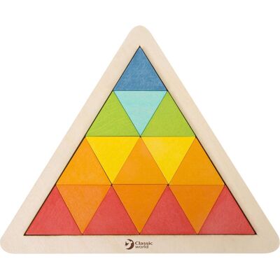 Classic World Houten Mozaïekpuzzel 67-delig - Puzzel Classic World Houten Mozaïekpuzzel 67-delig - Puzzel