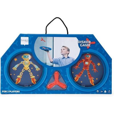 Scratch hand-disker duo - robot - met 1 magnetische disker - 3 jaar Scratch hand-disker duo - robot - met 1 magnetische disker - 3 jaar