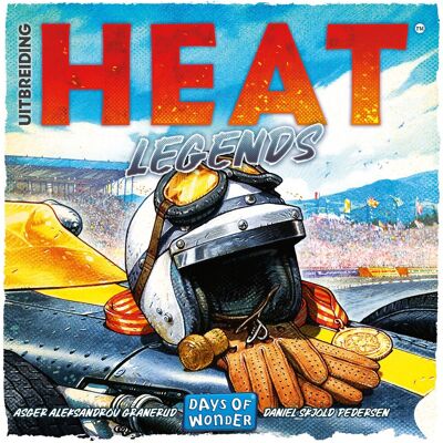 Days Of Wonder Heat legends - uitbreiding - racebordspel - legendarische coureurs Days Of Wonder Heat legends - uitbreiding - racebordspel - legendarische coureurs