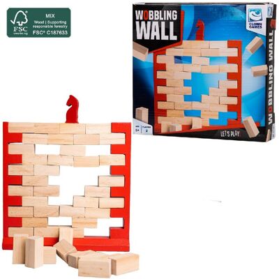 Clown Games - wobbling wall - fsc goedgekeurd Clown Games - wobbling wall - fsc goedgekeurd