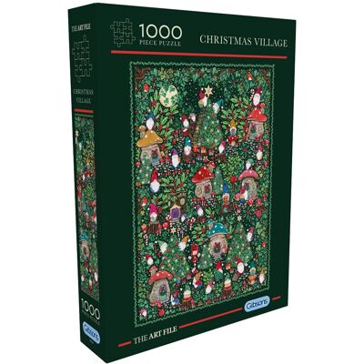 Gibsons - christmas village (door the art file) - 1000 stukjes 49×68cm (b×h) - legpuzzel voor volwassenen Gibsons - christmas village (door the art file) - 1000 stukjes 49×68cm (b×h) - legpuzzel voor volwassenen