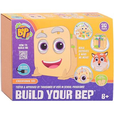 Johntoy Bouw je bep - het gezicht van techniek Multi kleuren Johntoy Bouw je bep - het gezicht van techniek Multi kleuren