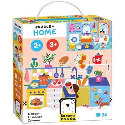 Banana Panda puzzel thuis educatief speelgoed 24 stukjes karton. Multi Kleuren Banana Panda puzzel thuis educatief speelgoed 24 stukjes karton. Multi Kleuren