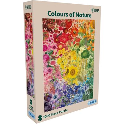Gibsons - rhs kleuren der natuur ("rhs colours of nature") - royal horticultural society - 1000 stukjes - 49×68cm - legpuzzel voor volwassenen Gibsons - rhs kleuren der natuur ("rhs colours of nature") - royal horticultural society - 1000 stukjes - 49×68cm - legpuzzel voor volwassenen