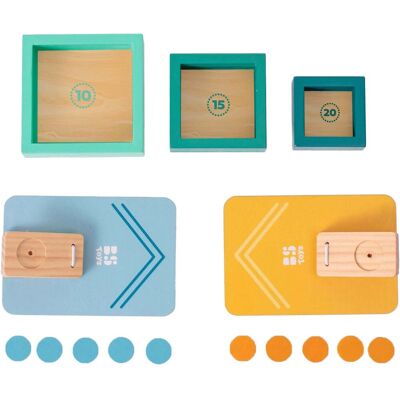 BS Toys slingerspel - educatief speelgoed - tafelspel - fsc hout - geschikt vanaf 6 jaar - 2 spelers BS Toys slingerspel - educatief speelgoed - tafelspel - fsc hout - geschikt vanaf 6 jaar - 2 spelers