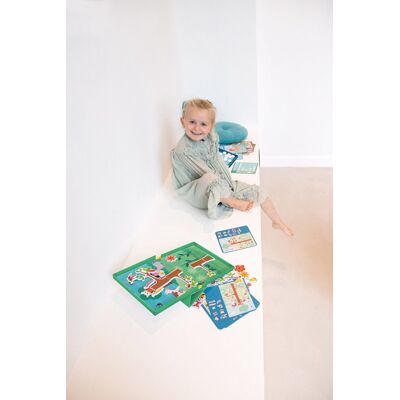 Scratch magneetspel - farm fun - 25.5x38x2cm - met 20 uitdagingen en 2 niveaus - 4 jaar Scratch magneetspel - farm fun - 25.5x38x2cm - met 20 uitdagingen en 2 niveaus - 4 jaar