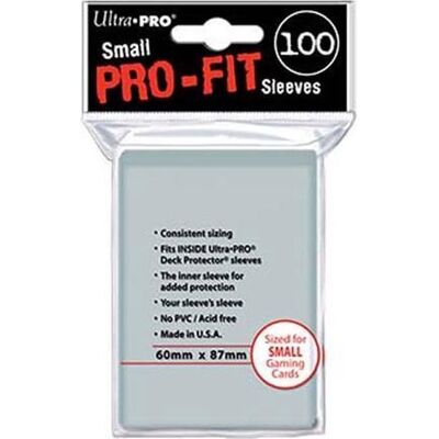 Ultra Pro YGO Pro-Fit Kaarthüllen - 100 stuks Ultra Pro YGO Pro-Fit Kaarthüllen - 100 stuks