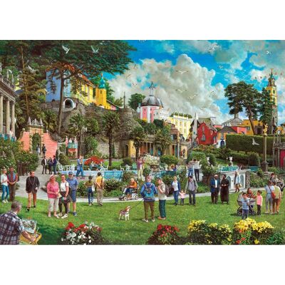 Gibsons Portmeirion 1000 Stukjes - Puzzel Gibsons Portmeirion 1000 Stukjes - Puzzel