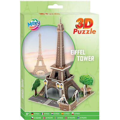 Creative Craft Group 3d foam puzzel eiffeltoren Multi kleuren Creative Craft Group 3d foam puzzel eiffeltoren Multi kleuren