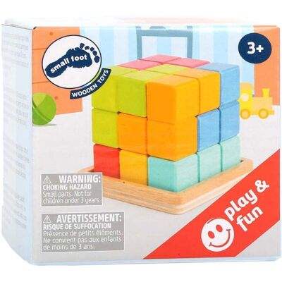 Small Foot Houten 3d breinpuzzel Multi kleuren Small Foot Houten 3d breinpuzzel Multi kleuren