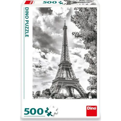 Dino Tour Eiffel Puzzel - 500 Stukken Dino Tour Eiffel Puzzel - 500 Stukken