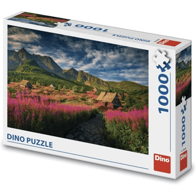 Dino Gasienic Valley Puzzel - 1000 Stukken Dino Gasienic Valley Puzzel - 1000 Stukken