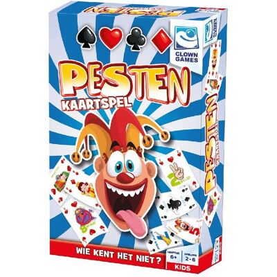 Clown Games pesten kaartspel Multi kleuren Clown Games pesten kaartspel Multi kleuren