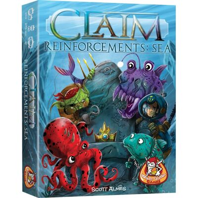 White Goblin Games claim reinforcements: sea kaartspel (nederlands, uitbreiding, 2 spelers, 25 minuten, vanaf 10 jaar) White Goblin Games claim reinforcements: sea kaartspel (nederlands, uitbreiding, 2 spelers, 25 minuten, vanaf 10 jaar)