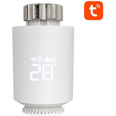 Avatto Slimme Radiator Thermostaatventiel TRV06 - Wit - Temperatuurregeling Avatto Slimme Radiator Thermostaatventiel TRV06 - Wit - Temperatuurregeling