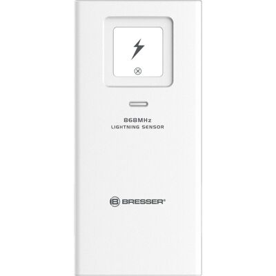Bresser bliksemsensor - bereik ca. 100m - met lichtsignaal op sensor Bresser bliksemsensor - bereik ca. 100m - met lichtsignaal op sensor