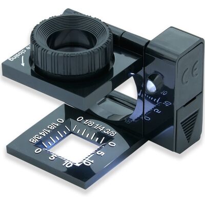 Carson dradenteller opvouwbaar met led 11,5x15mm Carson dradenteller opvouwbaar met led 11,5x15mm
