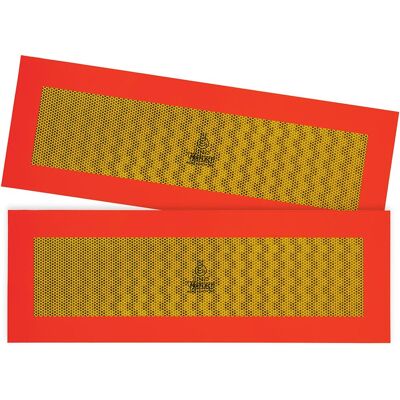 ProPlus - Aluminium ECE70 - Waarschuwingsplaat - 2pc ProPlus - Aluminium ECE70 - Waarschuwingsplaat - 2pc