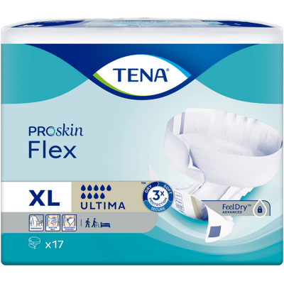 Tena Proskin Flex Ultima XL - 6 pakken van 17 stuks Tena Proskin Flex Ultima XL - 6 pakken van 17 stuks