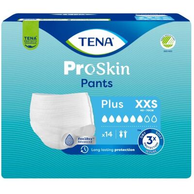 Tena Proskin Pants Plus XXS - 12 pakken van 14 stuks Tena Proskin Pants Plus XXS - 12 pakken van 14 stuks
